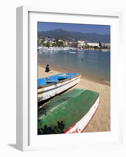 Tlacopanocha Beach in Old Town Acapulco, State of Guerrero, Mexico, North America-Richard Cummins-Framed Photographic Print