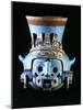 Tlaloc, Rain God, Vase, Aztec, Mexico-null-Mounted Photographic Print