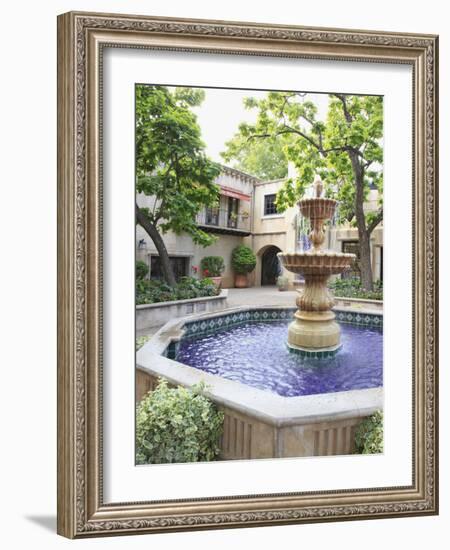 Tlaquepaque Outdoor Mall, Sedona, Arizona, Usa-Savanah Stewart-Framed Photographic Print