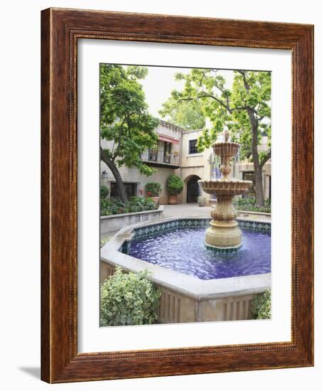 Tlaquepaque Outdoor Mall, Sedona, Arizona, Usa-Savanah Stewart-Framed Photographic Print