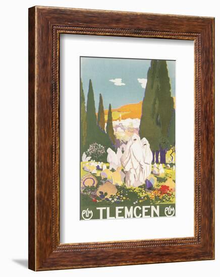 Tlemcen, PLM-Leon Cauvy-Framed Art Print