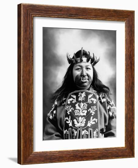 Tlingit Native American, C1906-null-Framed Photographic Print