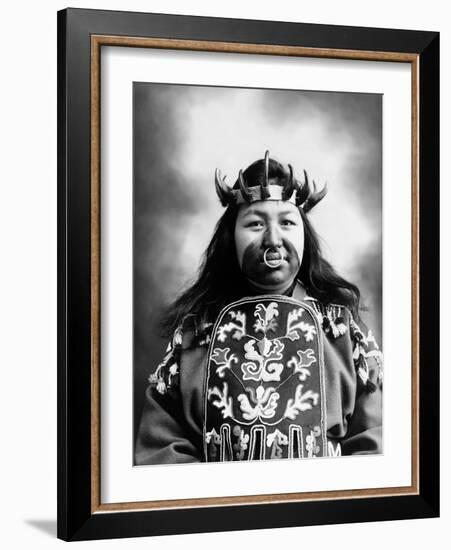 Tlingit Native American, C1906-null-Framed Photographic Print