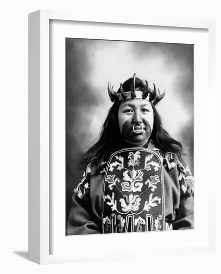 Tlingit Native American, C1906-null-Framed Photographic Print