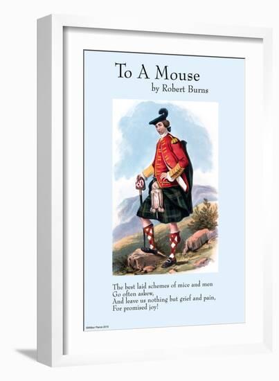 To a Mouse-null-Framed Art Print