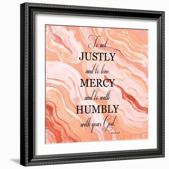 To Act Justly-Lanie Loreth-Framed Art Print