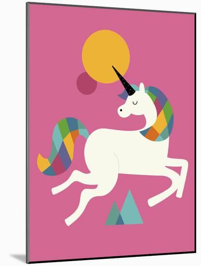 To Be a Unicorn-Andy Westface-Mounted Giclee Print