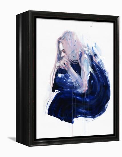 To Be an Island-Agnes Cecile-Framed Stretched Canvas