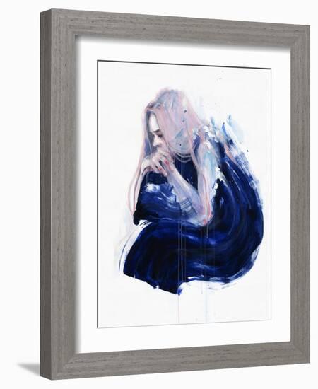 To Be an Island-Agnes Cecile-Framed Art Print