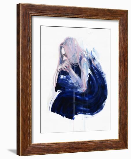 To Be an Island-Agnes Cecile-Framed Art Print