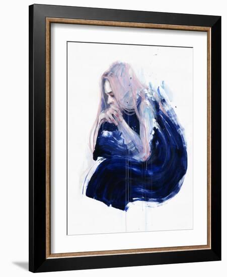 To Be an Island-Agnes Cecile-Framed Art Print