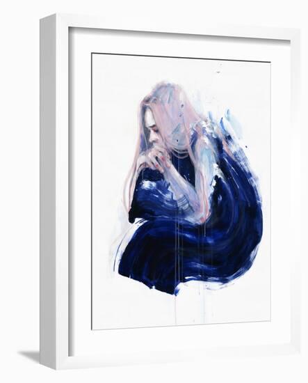 To Be an Island-Agnes Cecile-Framed Art Print