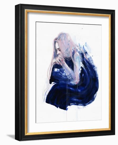 To Be an Island-Agnes Cecile-Framed Art Print