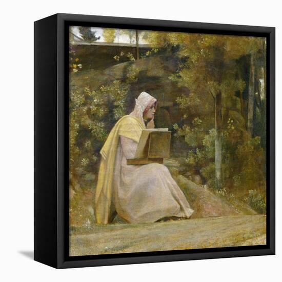 To Be or Not to Be: Who Loves Not Is Not-Norman Prescott Davies-Framed Premier Image Canvas