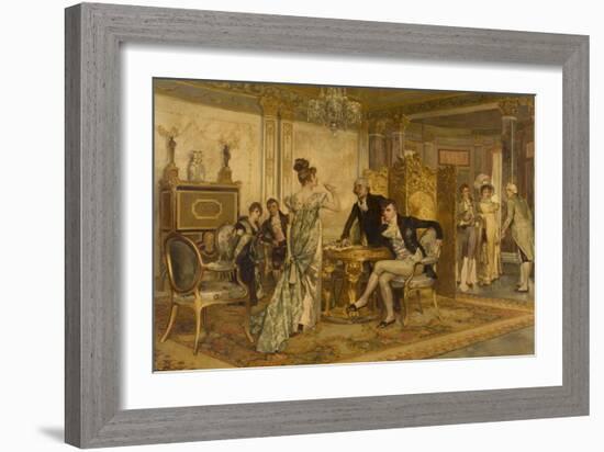 To Be or Not to Be-Henry Gillard Glindoni-Framed Giclee Print