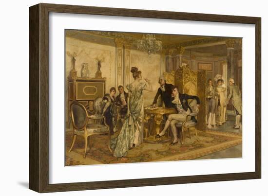 To Be or Not to Be-Henry Gillard Glindoni-Framed Giclee Print