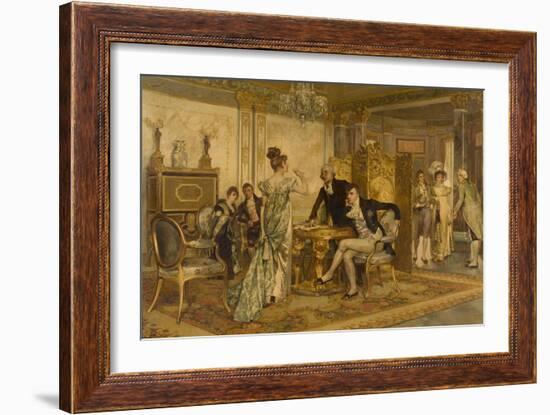 To Be or Not to Be-Henry Gillard Glindoni-Framed Giclee Print