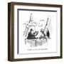 "To begin with, do you have all your receipts?" - New Yorker Cartoon-Lee Lorenz-Framed Premium Giclee Print