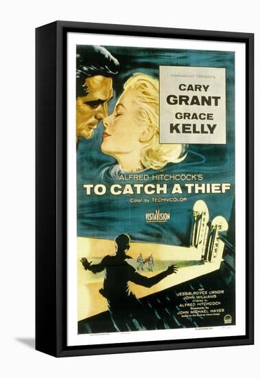 To Catch a Thief, Cary Grant, Grace Kelly, 1955-null-Framed Stretched Canvas