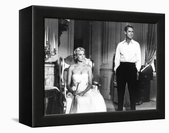 To Catch a Thief, from Left: Grace Kelly, Cary Grant, 1955-null-Framed Stretched Canvas