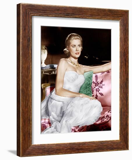 TO CATCH A THIEF, Grace Kelly, 1955-null-Framed Photo