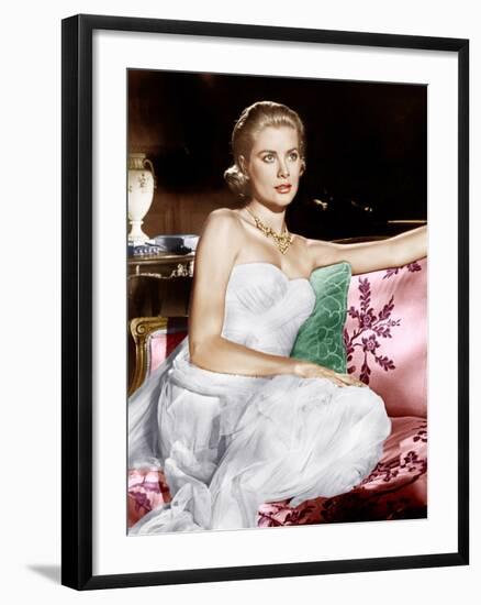 TO CATCH A THIEF, Grace Kelly, 1955-null-Framed Photo