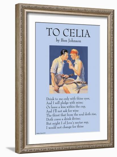 To Celia-Ben Jonson-Framed Art Print