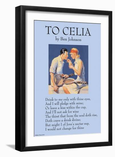 To Celia-Ben Jonson-Framed Art Print