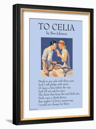 To Celia-Ben Jonson-Framed Art Print