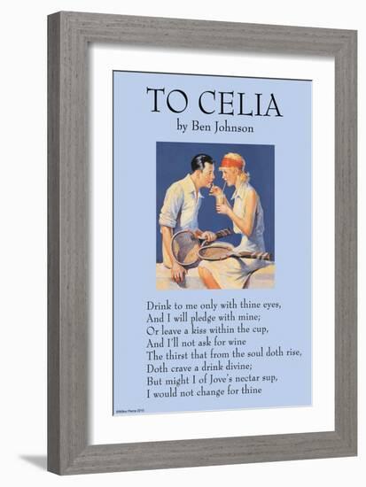 To Celia-Ben Jonson-Framed Premium Giclee Print