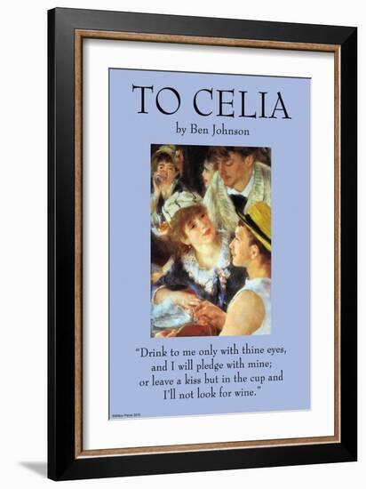 To Celia-Ben Johnson-Framed Art Print