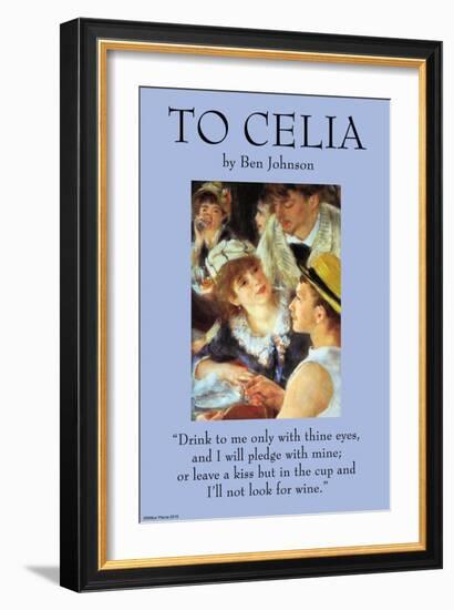 To Celia-Ben Johnson-Framed Art Print