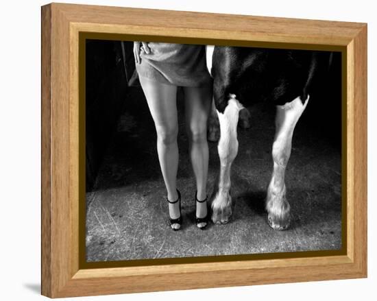 To Cool One's Heels-Hans Repelnig-Framed Premier Image Canvas