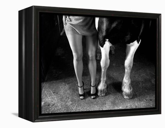 To Cool One's Heels-Hans Repelnig-Framed Premier Image Canvas
