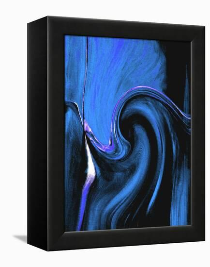 To Die For Blue-Ruth Palmer 2-Framed Stretched Canvas