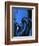 To Die For Blue-Ruth Palmer 2-Framed Art Print