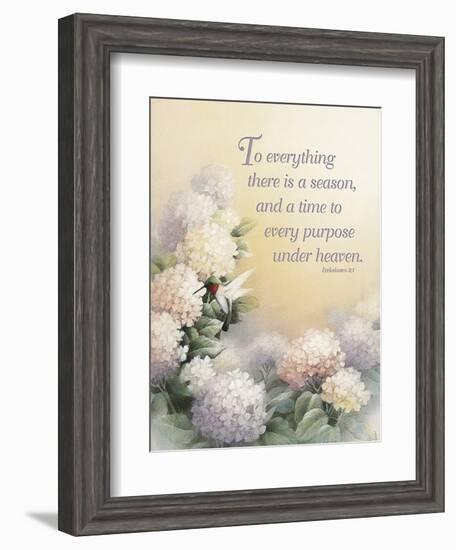 To Everything-unknown Chiu-Framed Art Print