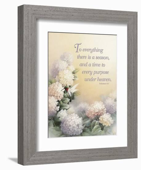 To Everything-unknown Chiu-Framed Art Print