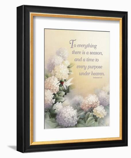 To Everything-unknown Chiu-Framed Art Print