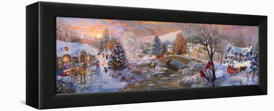 To Grandma’s House We Go-Nicky Boehme-Framed Premier Image Canvas