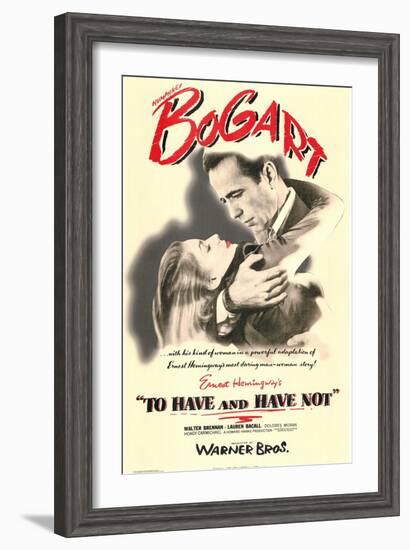 To Have and Have Not, 1944-null-Framed Art Print