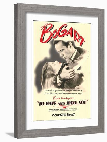 To Have and Have Not, 1944-null-Framed Art Print