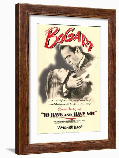 To Have and Have Not, 1944-null-Framed Art Print