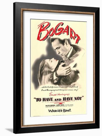 To Have and Have Not, 1944-null-Framed Art Print