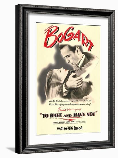 To Have and Have Not, 1944-null-Framed Art Print