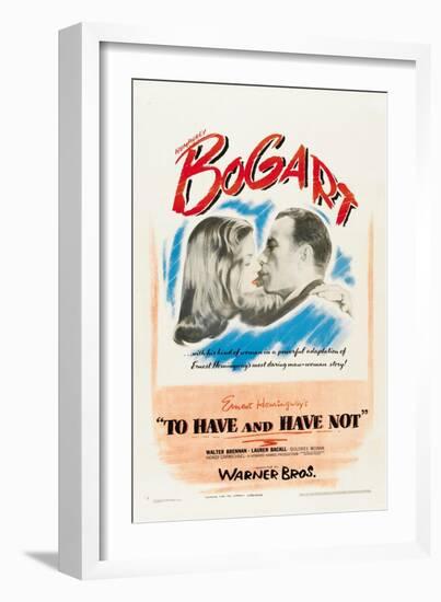 To Have and Have Not, 1944-null-Framed Art Print