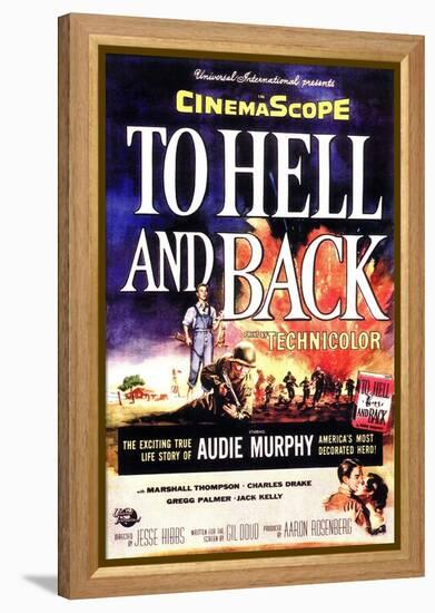 To Hell and Back, 1955-null-Framed Stretched Canvas