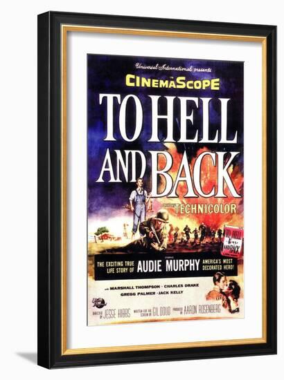 To Hell and Back, 1955-null-Framed Premium Giclee Print