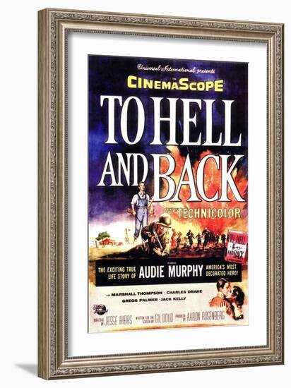 To Hell and Back, 1955-null-Framed Art Print