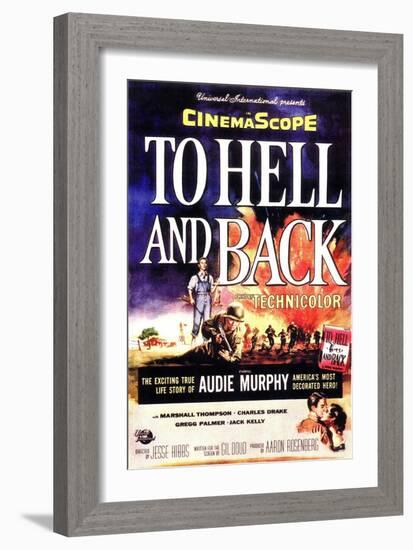 To Hell and Back, 1955-null-Framed Art Print